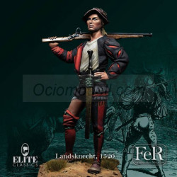 Landsknecht, 1520. 75mm. Marca Fer Miniatures. Ref: ELI00041.