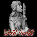 West Coast Shotgun Sally. 1:10. Marca Kilgore HD Miniature. Ref: SALLY.