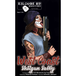 West Coast Shotgun Sally. 1:10. Marca Kilgore HD Miniature. Ref: SALLY.