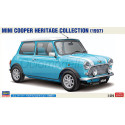 Mini Cooper Heritage Collection - 1997. Escala 1:24. Marca Hasegawa. Ref: 20721.
