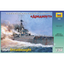 Acorazado HMS Dreadnought (1906/1922). Escala: 1:350. Marca: Zvezda. Ref: 9039.