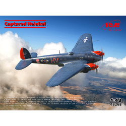 Captured heinkel. Escala 1:48. Marca ICM. Ref: 48268.