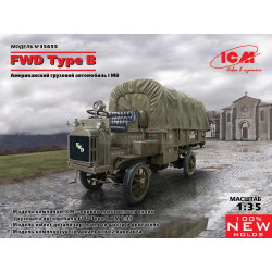 FWD Type B, WWI US Army Truck. Escala 1:35. Marca ICM. Ref: 35655.