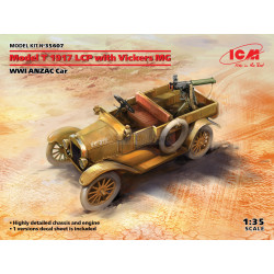 Model T 1917 LCP with Vickers MG WWI ANZAC Car. Escala 1:35. Marca ICM. Ref: 35607.