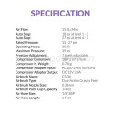 Minicompresor de aire Serenair Serie Ambition GTS-06. Marca Gaahleri. Ref: 42939.