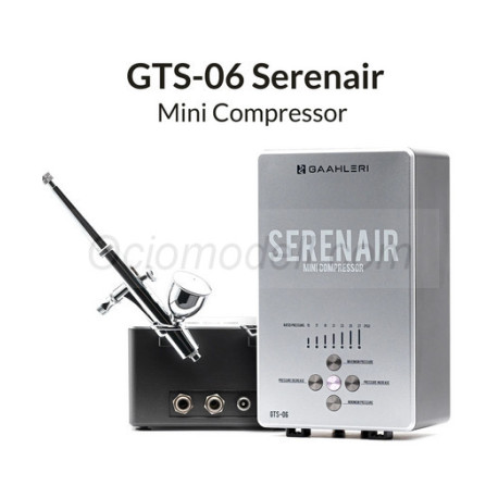 Minicompresor de aire Serenair Serie Ambition GTS-06. Marca Gaahleri. Ref: 42939.