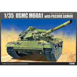 USMC M60A1 with Passive Armor. Escala 1:35. Marca Academy. Ref: 13271.