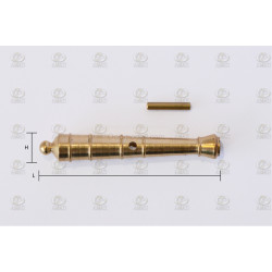 Tubo de Cañón, 45 mm. 10 Unids. Marca Amati. Ref: 4164/44, 416444.