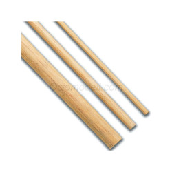 Varilla de madera Tilo 10 x 1000 mm. Paquete de 2 UDS. Marca Dismoer. Ref: 35057.