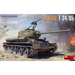 SYRIAN T-34/85. Escala 1:35. Marca Miniart. Ref: 37075.