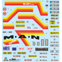 MAN F8 19.321. Escala 1:24. Marca Italeri. Ref: 3946.