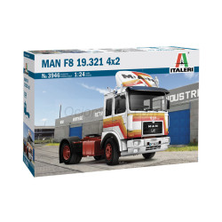 MAN F8 19.321. Escala 1:24. Marca Italeri. Ref: 3946.
