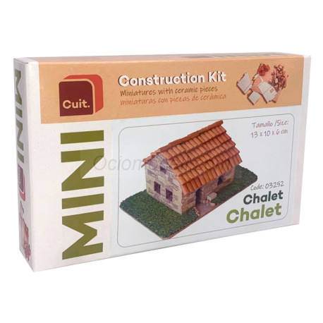Cuit serie MINI CHALET. Medidas 130x95x60 mm. Marca Cuit. Ref: 453252.
