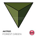 FOREST GREEN – QUICK GEN COLOR. Bote de 18 ml. Marca AK Interactive. Ref: AK17021.