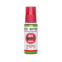 ROTTEN GREEN – QUICK GEN COLOR. Bote de 18 ml. Marca AK Interactive. Ref: AK17022.