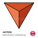 REDDISH ORANGE – QUICK GEN COLOR. Bote de 18 ml. Marca AK Interactive. Ref: AK17035.