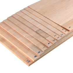 Plancha Madera Balsa 4 x 300 x 500 mm. 1 ud. Marca Amati. Ref: B2392,40.