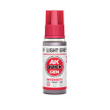 LIGHT GREY SHADOW – QUICK GEN COLOR. Bote de 18 ml. Marca AK Interactive. Ref: AK17039.