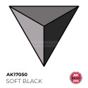 SOFT BLACK – QUICK GEN COLOR. Bote de 18 ml. Marca AK Interactive. Ref: AK17050.