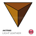 LIGHT LEATHER – QUICK GEN COLOR. Bote de 18 ml. Marca AK Interactive. Ref: AK17060.