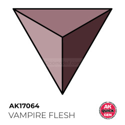 VAMPIRE FLESH – QUICK GEN COLOR. Bote de 18 ml. Marca AK Interactive. Ref: AK17064.