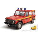 Mercedes Benz G230 Feuerwehr. Escala 1:24. Marca Italeri. Ref: 3663.