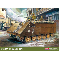 IDF M113 Zelda APC, incluye 2 figuras. Escala 1:35. Marca Academy. Ref: 13557.