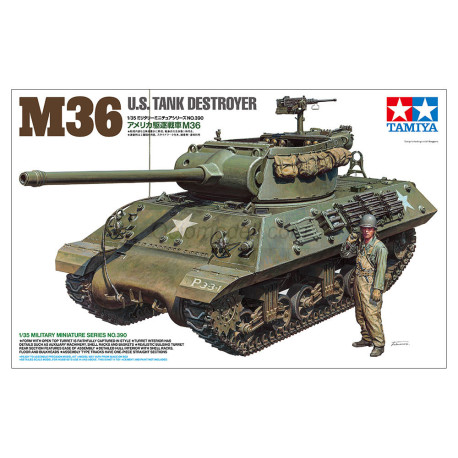 U.S. TANK DESTROYER M36. Escala 1:35. Marca Tamiya. Ref: 35390.
