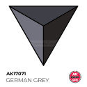 GERMAN GREY – QUICK GEN COLOR. Bote de 18 ml. Marca AK Interactive. Ref: AK17071.