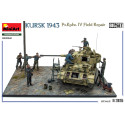 KURSK 1943. Pz.Kpfw. IV Field Repair. BIG SET. Escala 1:35. Marca Miniart. Ref: 36062.