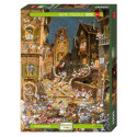 By Night, Puzzle vertical, 1000 pz. Marca Heye. Ref: 29875.