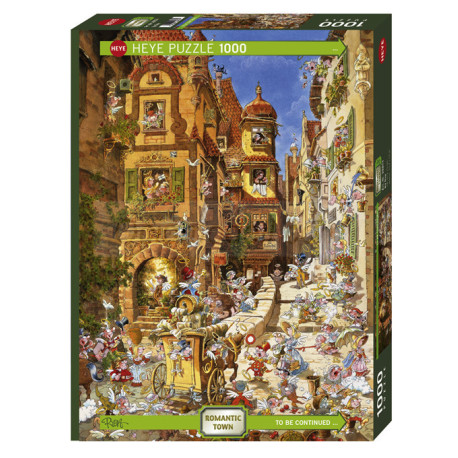 By Day, Puzzle Horizontal, 1000 pz. Marca Heye. Ref: 29874.