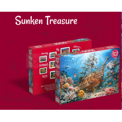 Sunken Treasure, 1000 pz. Marca Cherry Pazzi. Ref: 30820.