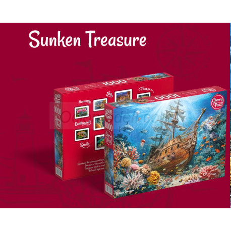 Sunken Treasure, 1000 pz. Marca Cherry Pazzi. Ref: 30820.