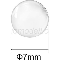 Bolas de cristal. 40uds. Marca Ociomodell. Ref: CRISTAL.