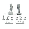 WWII Sovietic soldiers. Escala 1:48. Marca Macone. Ref: MAC48604.