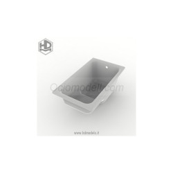 Bañera pequeña. Escala 1:35. Marca Macone. Ref: HDMD35024.