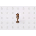Columnas madera nogal 6 mm. 10 unidades. Marca Amati. Ref: 403506, 4035/06.