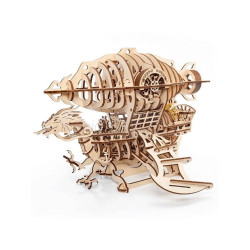 Wooden mechanical model EWA Dirigible Skylord, 388 pz. madera contrachapada, Kit de montaje. Marca Ewa. Ref: 59500032