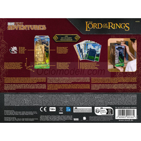 Tiny Adventures - Lord of the Rings "Minas Tirith". Marca Revell. Ref: 00536.