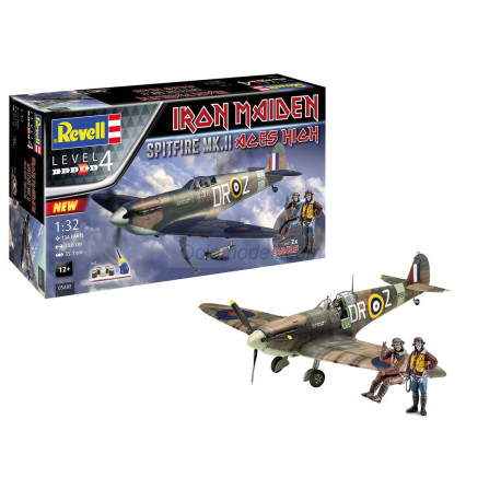 Spitfire Mk.II "Aces High" Iron Maiden. Escala 1:32. Marca Revell. Ref: 05688.