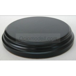 PEANA 20 mm Altura, parte superior 10cm, en MDF , lacado Negro. Marca Peanas.net. Ref: 8804N.