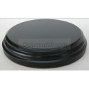 PEANA 20 mm Altura, parte superior 10cm, en MDF , lacado Negro. Marca Peanas.net. Ref: 8804N.