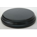 PEANA 20 mm Altura, parte superior 10cm, en MDF , lacado Negro. Marca Peanas.net. Ref: 8804N.