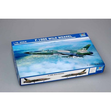 F-105G Thunderchief. Escala 1:72. Marca Trumpeter. Ref: 01618.