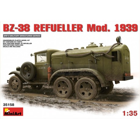BZ-38 REFUELLER Mod. 1939. Escala 1:35. Marca Miniart. Ref: 35158.
