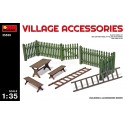 VILLAGE ACCESSORIES. Escala 1:35. Marca Miniart. Ref: 35539.
