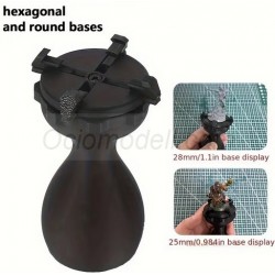 Soporte de mango para pintar figuras en miniatura ajustable de 20-50 mm. Marca ociomodell. Ref: OM10036.