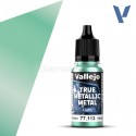 TRUE METALLIC METAL, Verde Escarabajo. Marca Vallejo. Ref: 77113, 77.113.