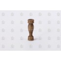 Columnas madera nogal 11 mm. 10 unidades. Marca Amati. Ref: 403511, 4035/11.